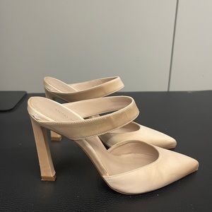 Stuart Weitzman mule style pump